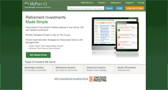 Desktop Screenshot of myplaniq.com